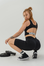 МАЙКА CROPPED TANK TOP GYM THERAPY 618 ЧЕРНАЯ