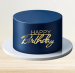 Топпер фронтальный Happy Birthday акрил №4