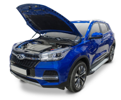 Газовые упоры капота АвтоУпор для Chery Tiggo 4 I поколение рестайлинг 2019-н.в., 2 шт., UCRTI4011