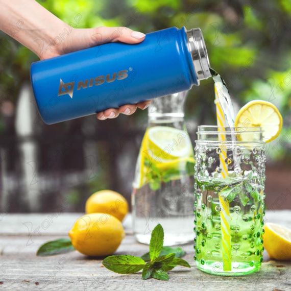 Термобутылка 530ML три крышки (NA.SW-18-RB) Nisus