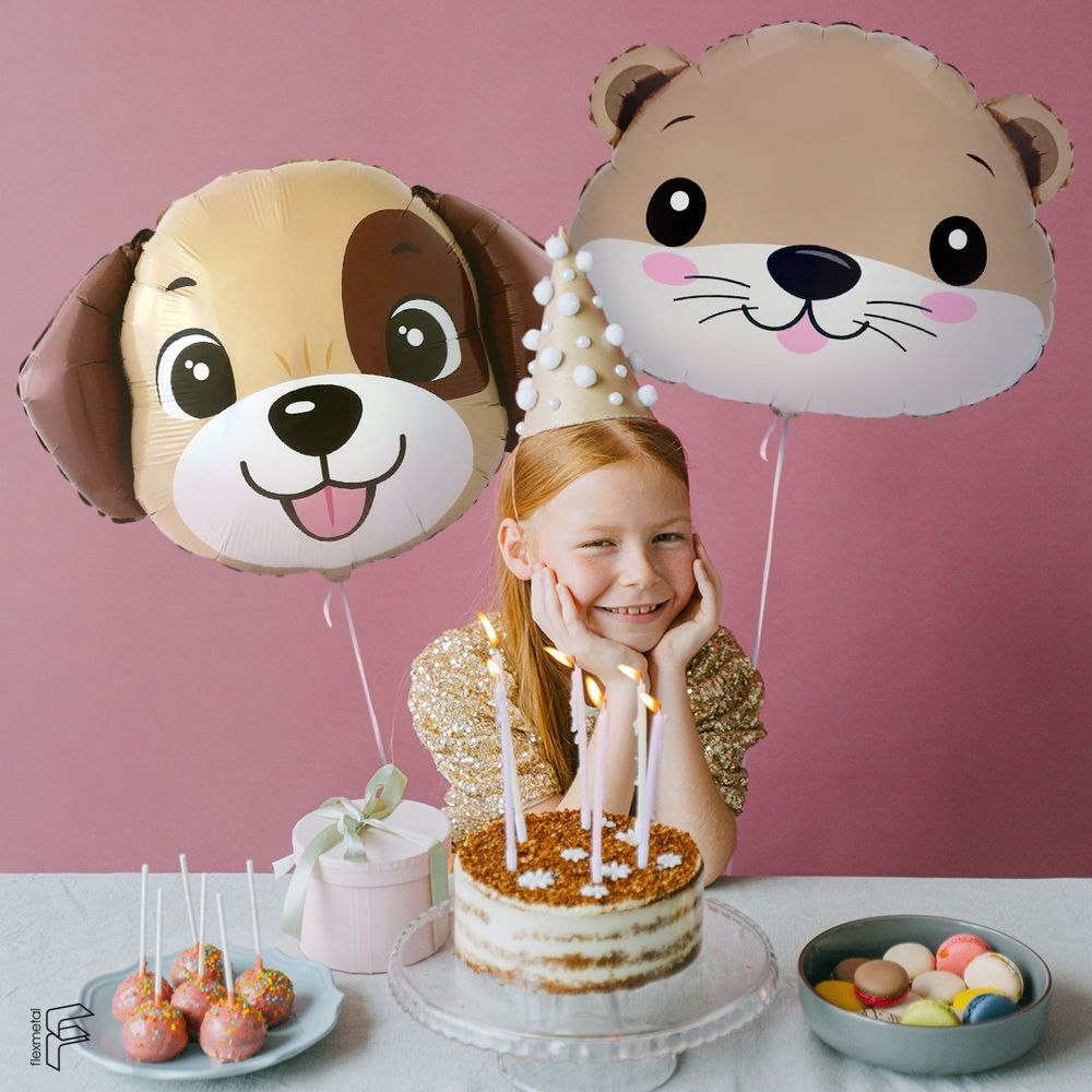 Шар (24''/61 см) Фигура, Маленькая выдра, 1 шт.