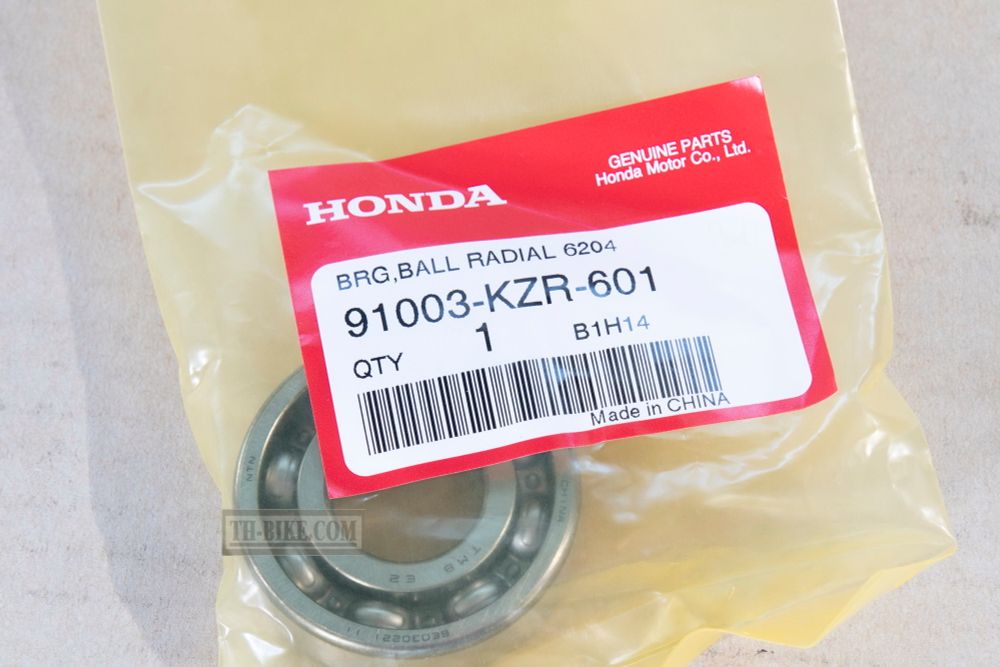 91003-KZR-601. BEARING, RADIAL BALL, 6204 (NTN)