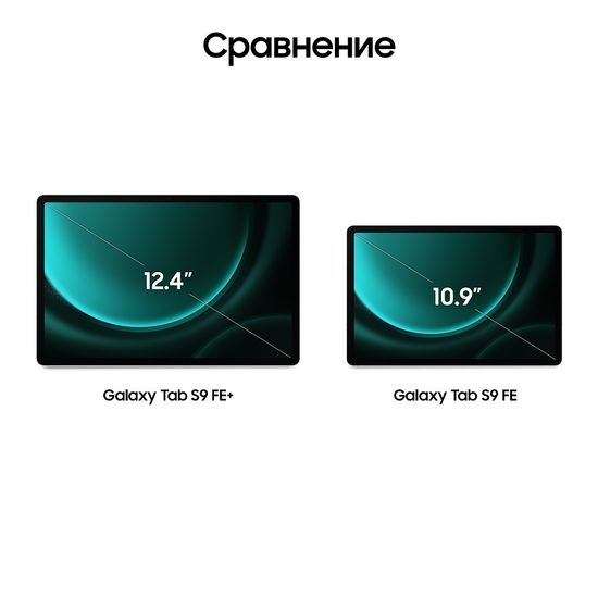 Планшет Samsung Galaxy Tab S9 FE+ LTE 128 Гб мятный