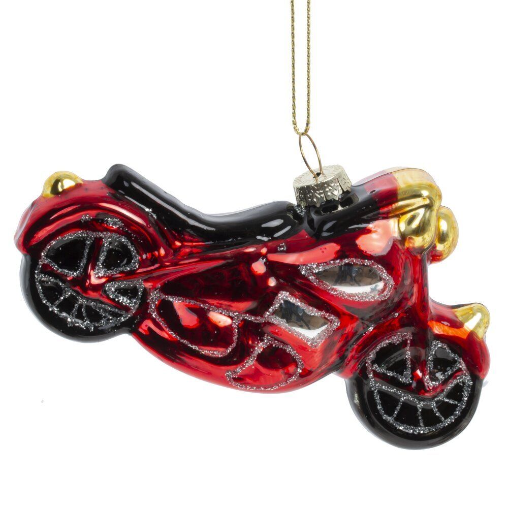 GAEM Украшение новогоднее "Мотоцикл" , L12 W3,5 H6 см