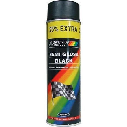 Краска-спрей черная Motip