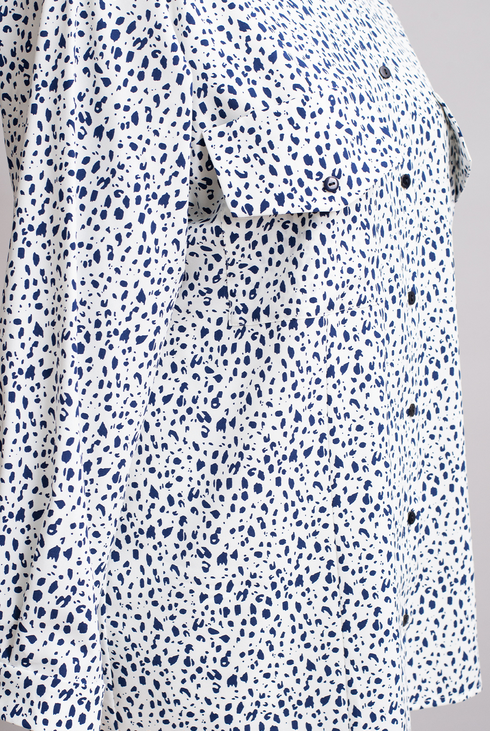 Блузка женская 3717ЛП, Абстракция #176Абс093717ЛП