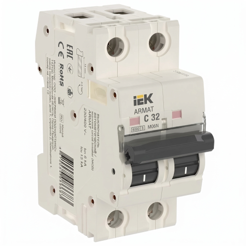 Авт. выкл. 2Р 32А 6кА С M06N ARMAT IEK