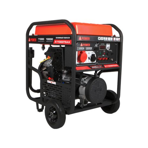 Бензиновый генератор A-iPower A11000ТEAX 10кВт, 400В/50Гц