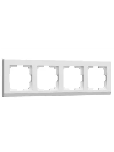 Рамка 4-я Stark белый WL04-Frame-04-white