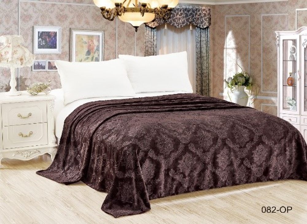 Плед велсофт 100х150 детский "ПВ16" (300гр/м2)