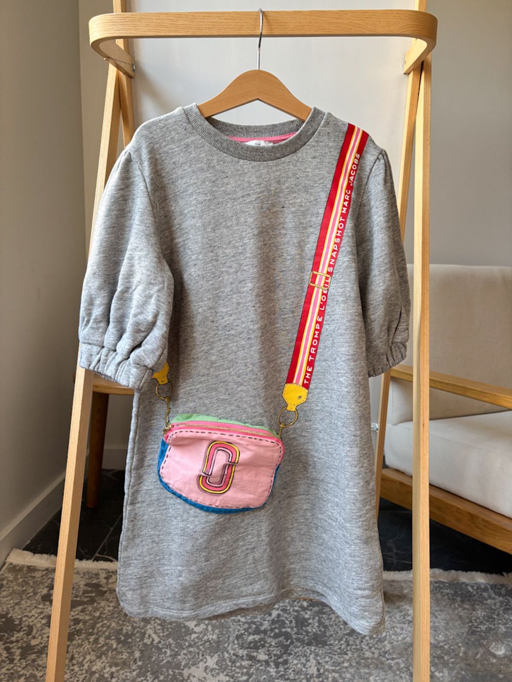 Хлопковое платье The Marc Jacobs, 140