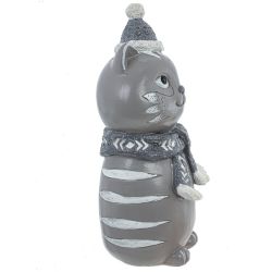 GAEM Фигурка декоративная "Кот", L13 W12 H25 см, 2в.