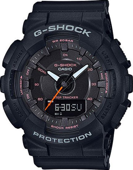 Наручные часы Casio G-SHOCK GMA-S130VC-1A с шагомером