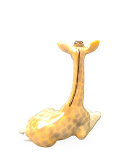 Фарфоровая статуэтка "Жираф" ЛФЗ