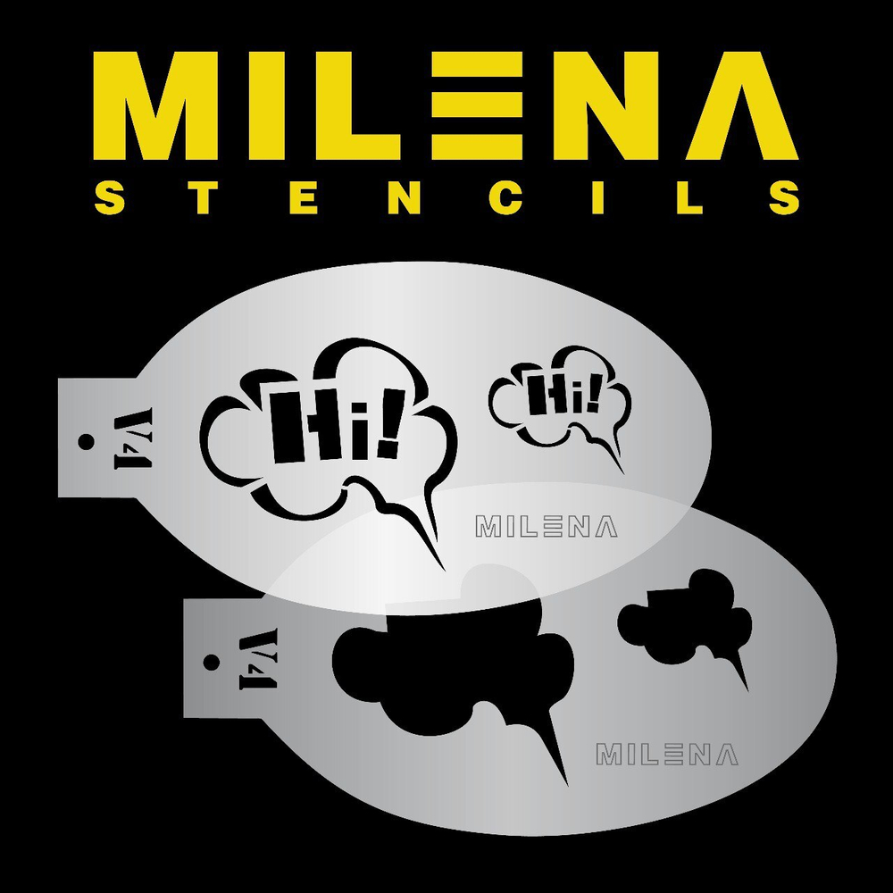 Трафарет Milena V4