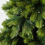 Елка с гирляндой встроенной «La Manche» (Литая хвоя) 240 см / 2,4 м