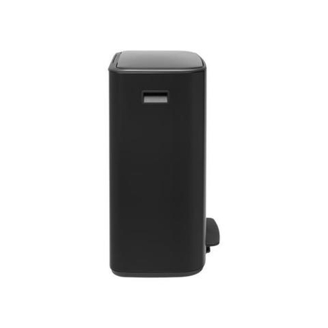 Мусорный бак Bo Pedal Bin 60л Brabantia Черный матовый
