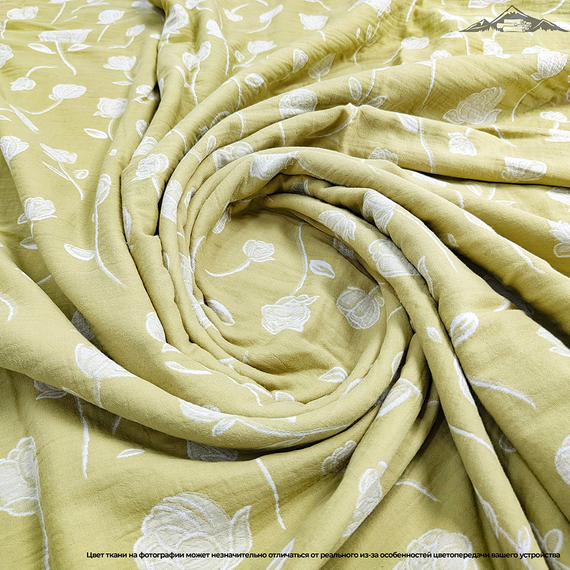 Вареный хлопок жаккард двусторонний рис.4 | ш.250 см | 130 г/м² | хлопок-100%