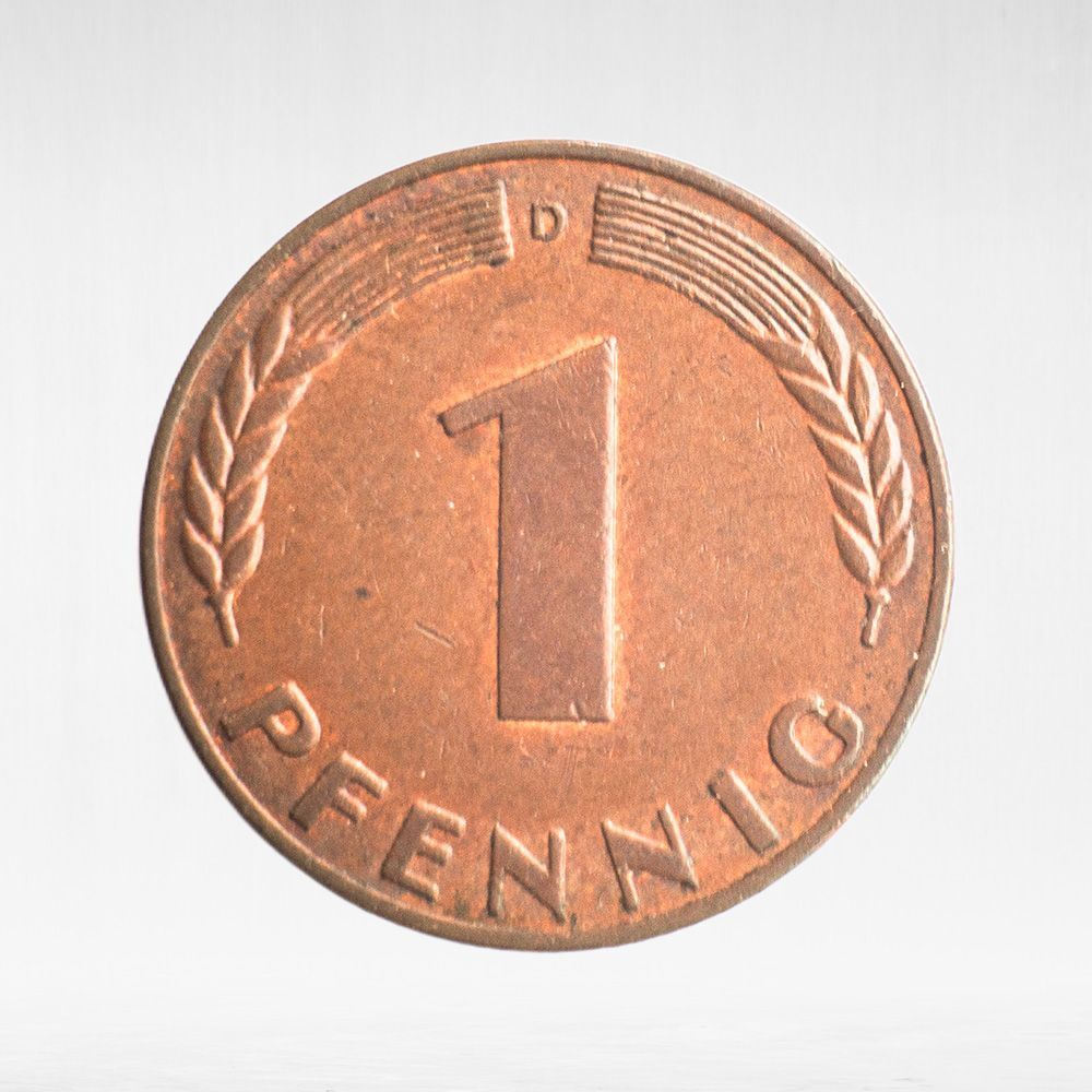 Germany, 1 Pfennig - Bank of German States, 1948, (Munich Mint - "D"), VF