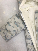 Комбинезон на осень-весну, Модель: 137-18 "Заяц" (ИП Ильин С.В. Rusland) (Цвет: Черный, Размер: 80)