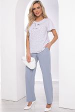 Блуза "Сицилия" (вайт) Б8064 LT Collection (Акция)