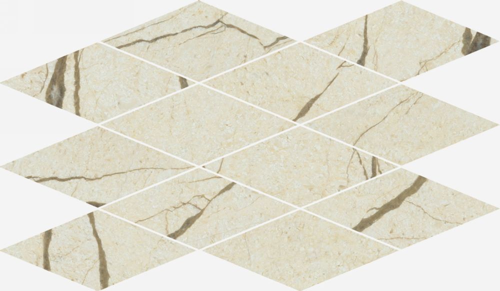 Мозаика Charme Deluxe Cream River Mosaico Diamond Lux 28x48