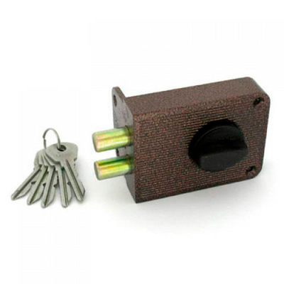 Замок Димитровград накладной ЗН1-3 Медь (16)