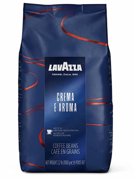 Кофе в зернах Lavazza Crema е Aroma Espresso 1000 г, Смесь премиальных сортов арабики и робусты