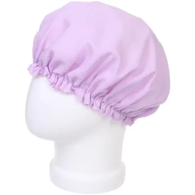 Шапочка для душа влагонепроницаемая «ЭКЛЕР», цвет лавандовый d-25см, (пакет Ultramarine)