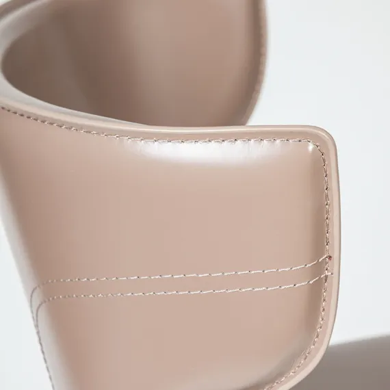 Стул полубарный Austin, кожа капучино