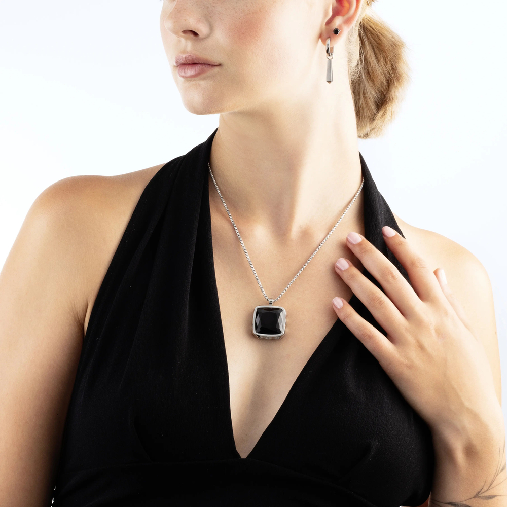 Колье Coeur de Lion Black-Silver 1200/10-1317