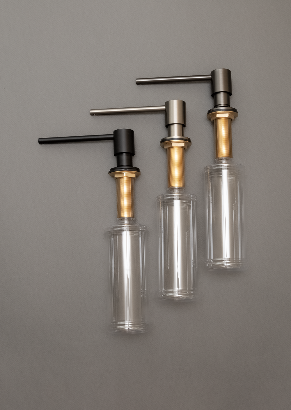 Дозатор для кухонной мойки AltroBagno Flusso 080503 GM