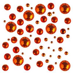 Стразы цветные микс размеров в баночке Hyacinth