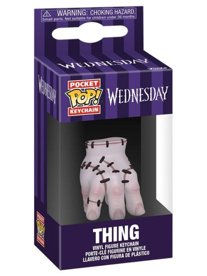 Брелок Funko Pocket POP! Wednesday S2 Thing 86678 / Фигурка-брелок Фанко по мотивам сериала "Уэнздей", Вещь