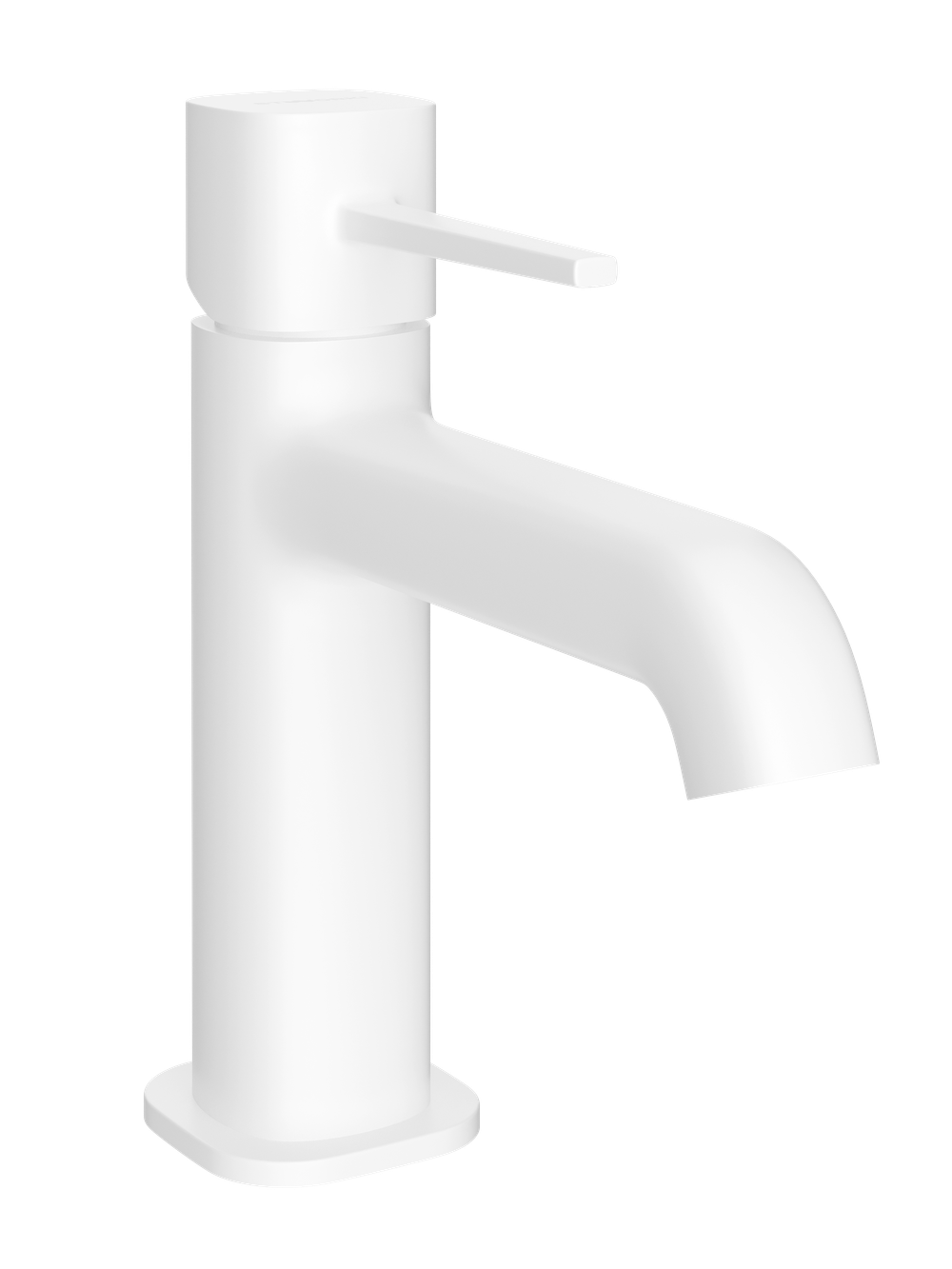 Смеситель для раковины STWORKI Эстерсунд S31010WH матовый белый