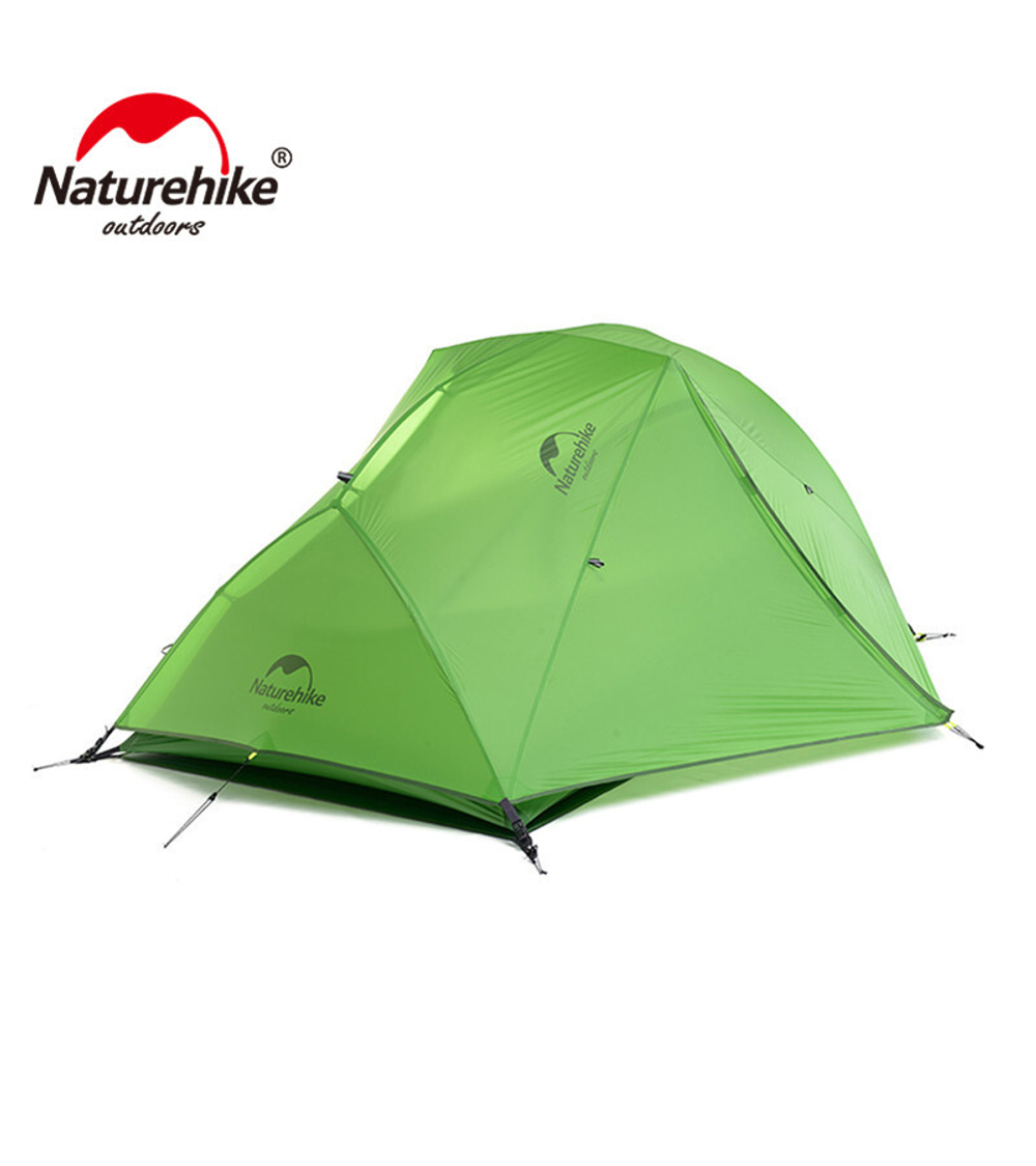 Палатка Naturehike Star-river Si 2-местная, алюминиевый каркас, сверхлегкая, зеленый