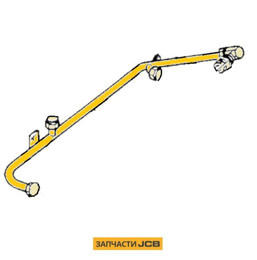 Трубка JCB 123/06160
