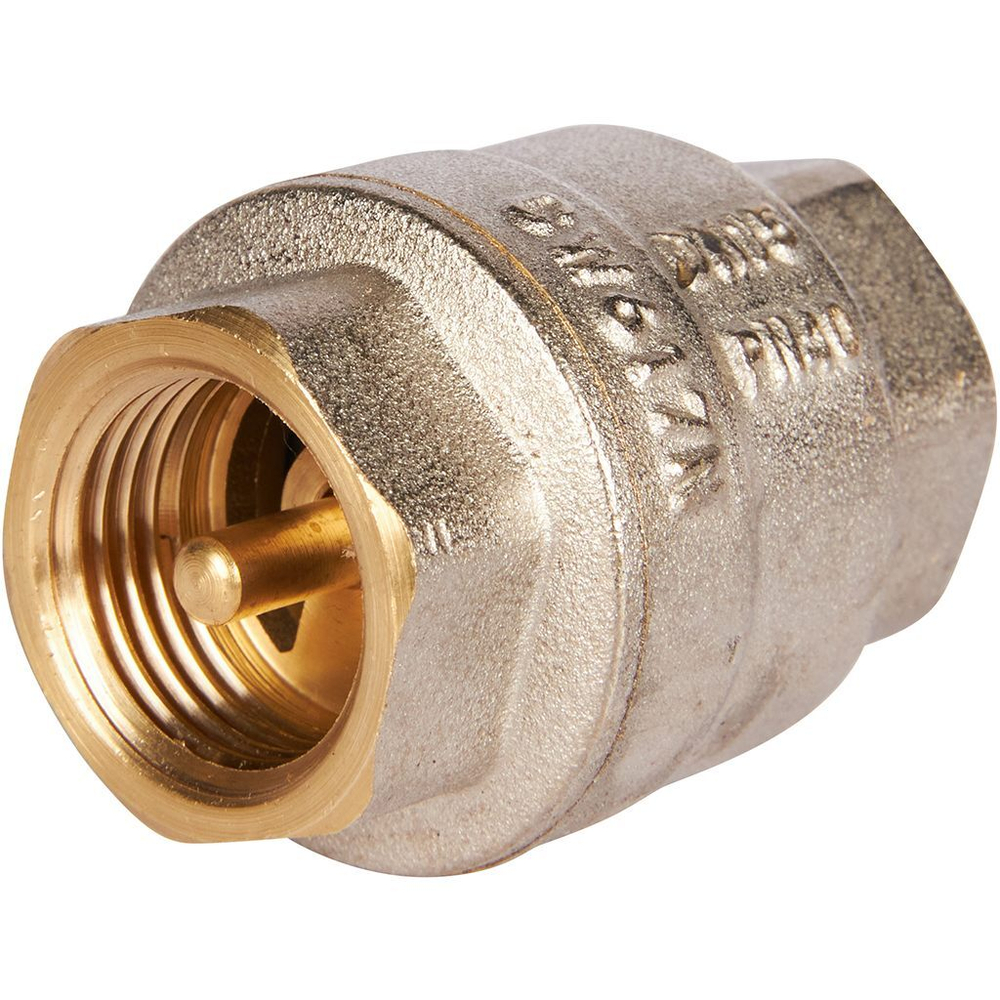 ROMMER Обратный клапан 1/2" пружинный муфтовый с металлическим седлом