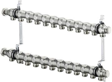 Коллектор Oventrop Multidis SH 1" арт. 1407062 (12 контуров) для радиаторного отопления
