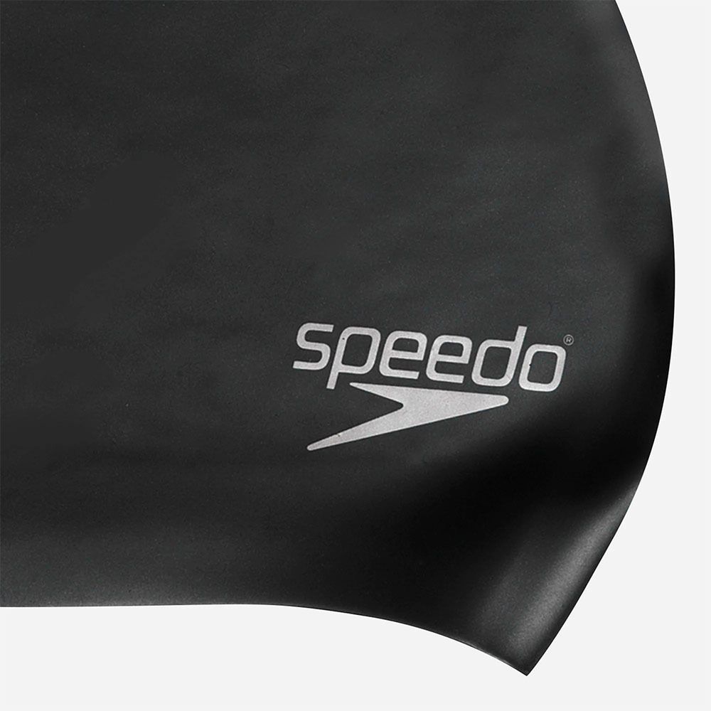 Шапочка для плав. SPEEDO Long Hair Cap, 8-061680001, ЧЕРНЫЙ, силикон