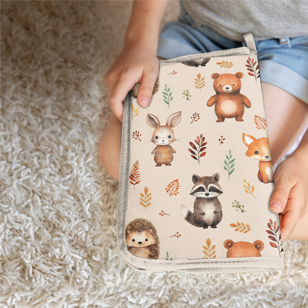 Коврик для переобувания. Лес принт