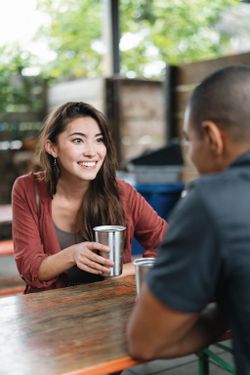 Набор одностенных стаканов Klean Kanteen Steel Pint 16oz (473 мл) Brushed Stainless, 4 шт