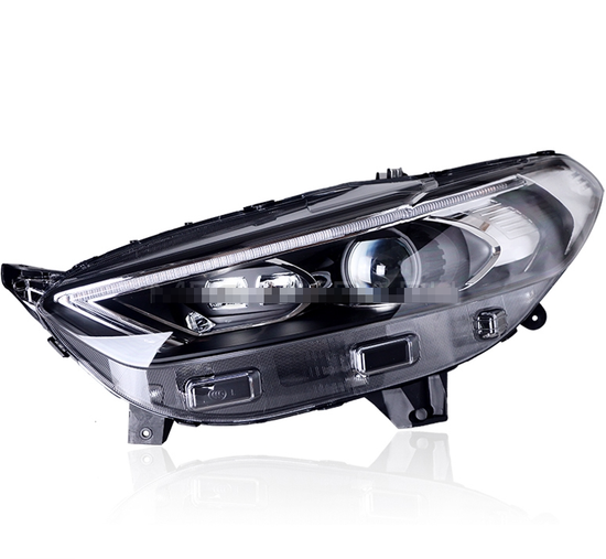 Передние фары Форд Мондео 5 2013-2019 V8 type [Комплект Л+П; яркие ходовые огни; светодиодный поворотник; FULL LED]