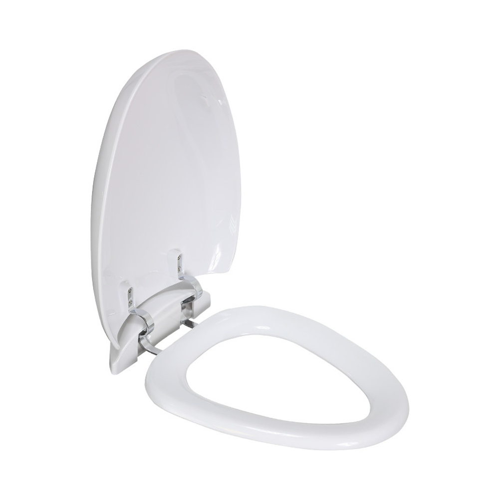 Сиденье для унитаза MELANA 800-821B белое, дюропласт с микролифтом 800-821-805