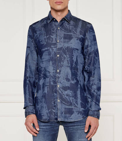 Рубашка SUNSET GUESS - голубой(M4YH16 WFKE0)