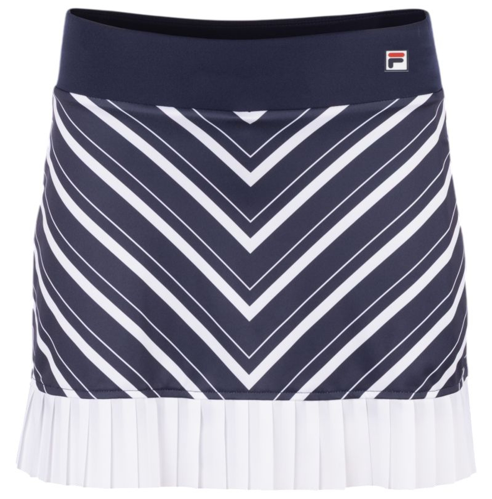 Теннисная юбка Fila Liyana - white/navy