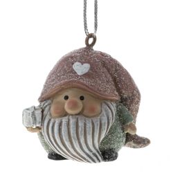 GAEM Украшение декоративное подвесное"Гном", L4 W3 H4 см, 2в.