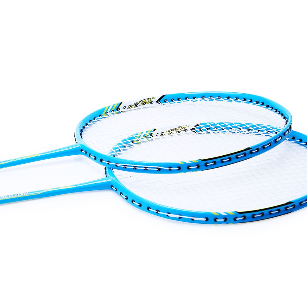 Набор для бадм. DOUBLE FISH JINQUE 1503, для продвинутых, композит со струнами, синий