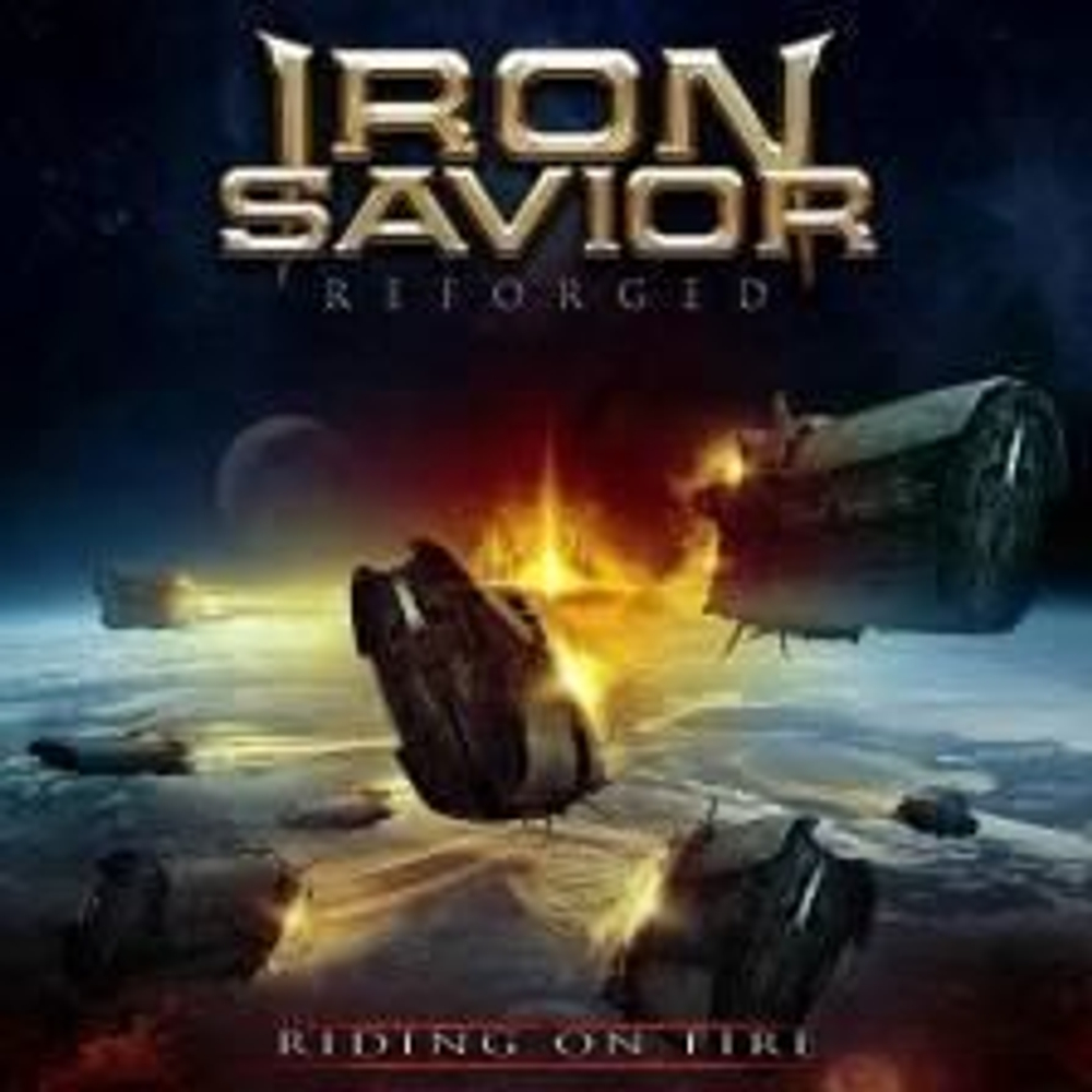 IRON SAVIOR Reforged - Riding On Fire 2017 2CD, музыкальный лицензионный компакт диск