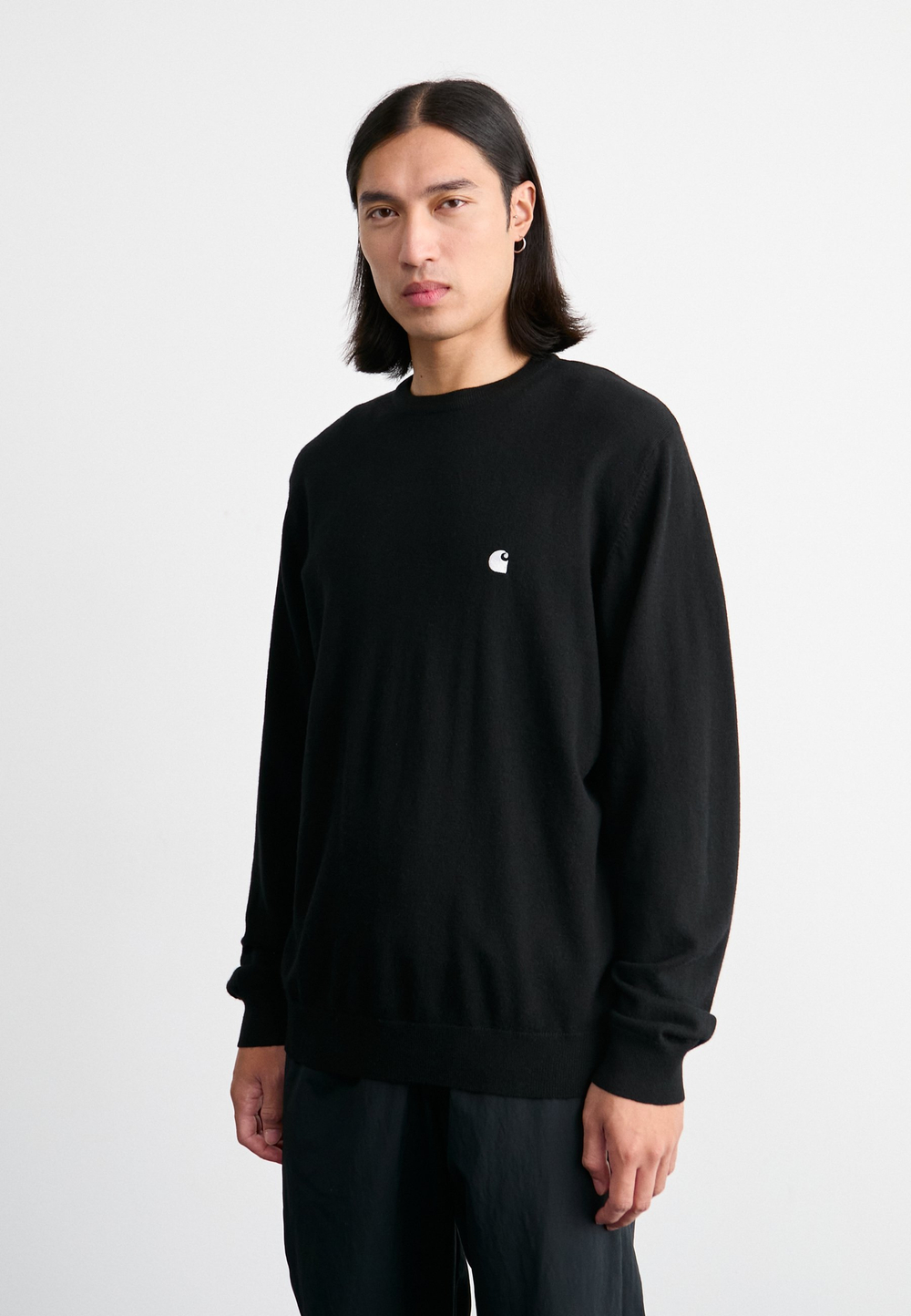 Carhartt WIP MADISON SWEATER - Толстовка - Чёрный